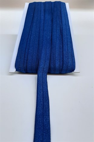 Saks Mavi Lastikli Saç Bandı 1,5cm