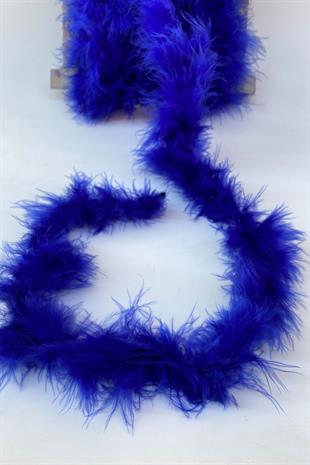 Saks Mavi Tilki Tüyü,Kedi Kuyruğu Tüyü Otriş