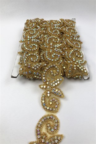 نمط شال Janjanli شريط حجري مثبت على الحديد