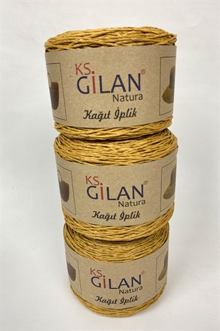 Saman Rengi Kağıt ip 3 Adet