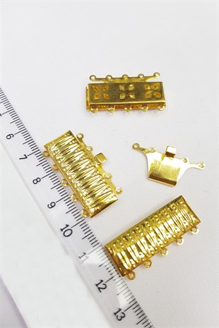 Yellow Wide Necklace and Bracelet Clip