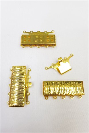 Yellow Wide Necklace and Bracelet Clip