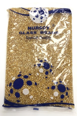 Sarı Kesme Boncuk 2 mm  500 gr