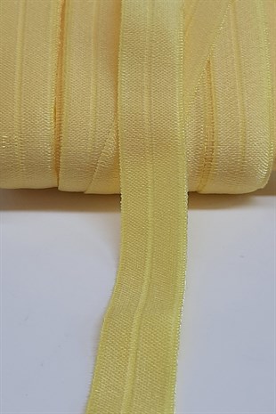 Sarı Lastikli Saç Bandı 1,5cm
