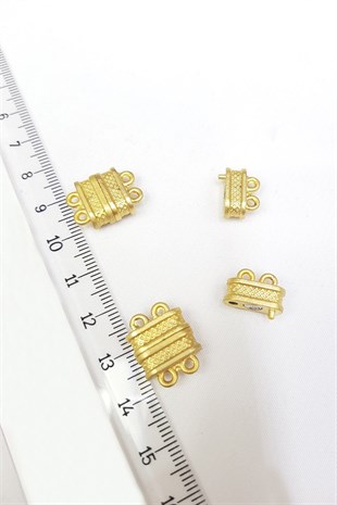 Yellow Magnetic Bracelet and Necklace Clip