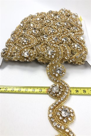 الأصفر الممر المائي نمط الحديد على الشريط الحجري