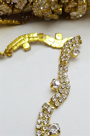  الشريط الحدود منقوشة الحجر الأصفر