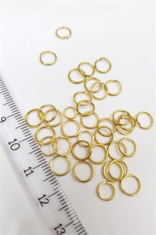 Sarı Tesbih ve Takı Halkası 5 mm