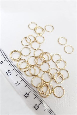 Sarı Tesbih ve Takı Halkası 6 mm