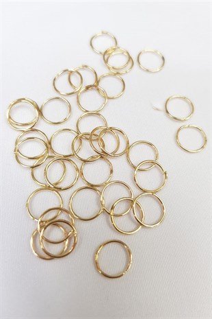 Sarı Tesbih ve Takı Halkası 6 mm