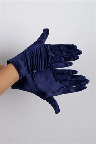 Saten Kısa 21 Cm Abiye Eldiven Düğün Parti Balo Kostüm Aksesuarı