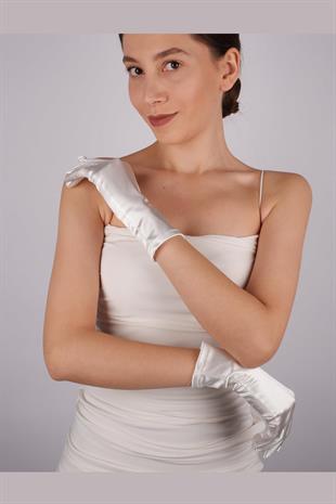 الجملة قفازات الزفاف الساتان ليكرا 28 سم قفازات الرقص والأوبرا