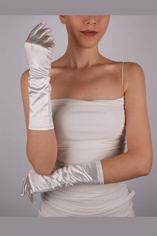 الجملة قفازات الزفاف الساتان ليكرا 37 سم قفازات الرقص والأوبرا