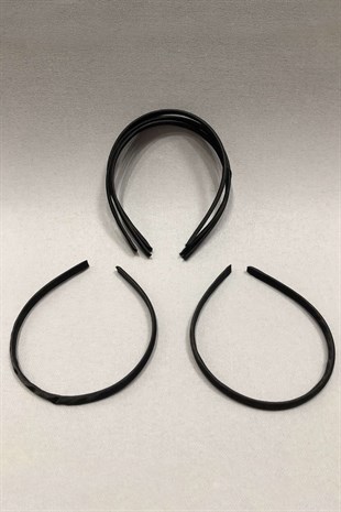 Black Color Satin Crown