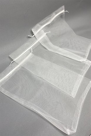 Prayer Rug and Slippers Size Tulle Pouch 10 Pieces (28*40 cm)