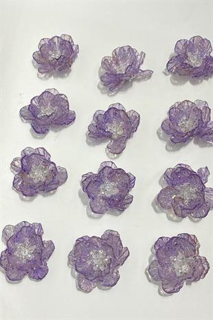 بروش اللؤلؤ المطرز بالكريستال على شكل أوراق اللؤلؤ