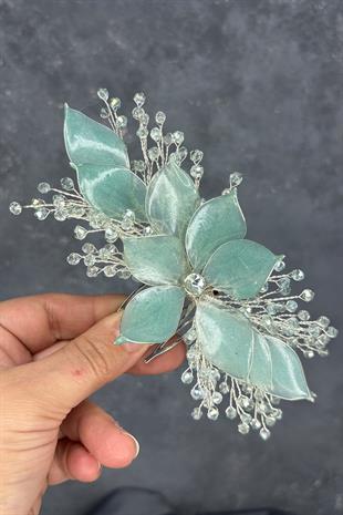 Sedefli Özün Taraklı Gelin Saç Aksesuarı