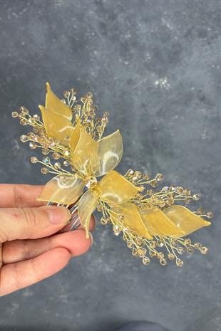 Sedefli Özün Taraklı Gelin Saç Aksesuarı