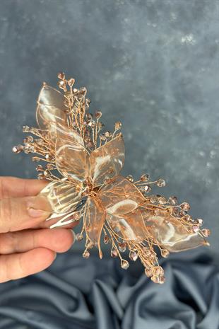 Sedefli Özün Taraklı Gelin Saç Aksesuarı