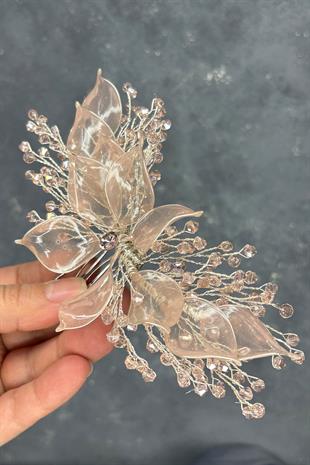 Sedefli Özün Taraklı Gelin Saç Aksesuarı