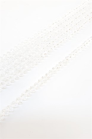 Şefaf Kristal Boncuk 6 Mm