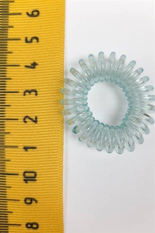 Translucent Regarenk Plastic twisted hairpin 10 pcs