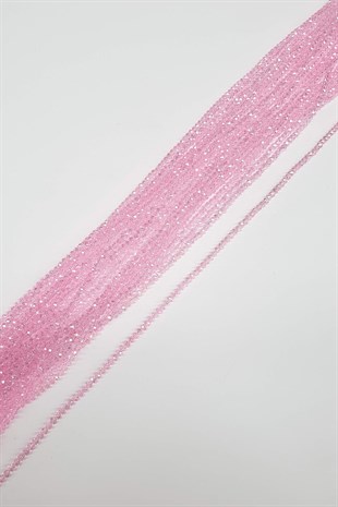 Transparent Light Pink Crystal Beads 4 Mm