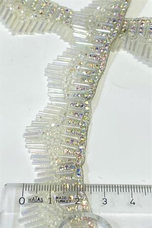 زخرفة حجرية شفافة ذات طرف منخفض من الجنجان