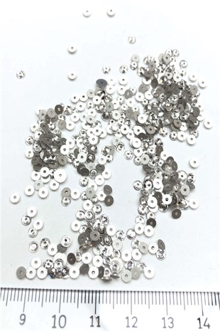 Şeffaf Ortadan Delikli Dikme Kristal Sworovski Boncuk 20 gr