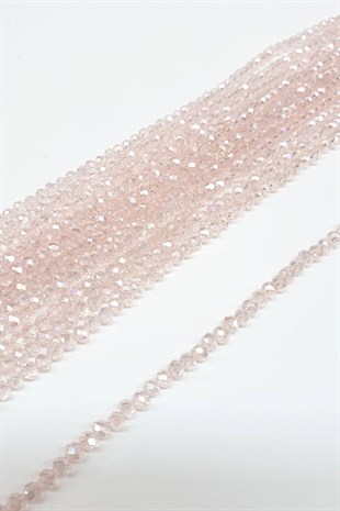 Transparent Powder Crystal Beads 4 Mm