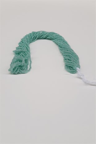 الخرز الرملي سلسلة المياه الخضراء الشفافة