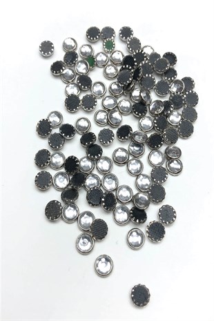 Şeffaflı Yapıştırma Kasalı Plastik Taş 25 adet