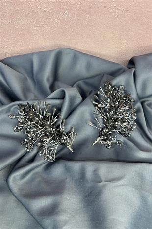 Çift Taraflı Selis Gelin Tacı Kına ve Düğün Saç Aksesuarı