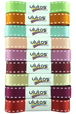 Şerit Baskılı Grogren 2,5 cm Kurdele