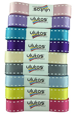 Şerit Baskılı Grogren Kurdele 2,5 cm