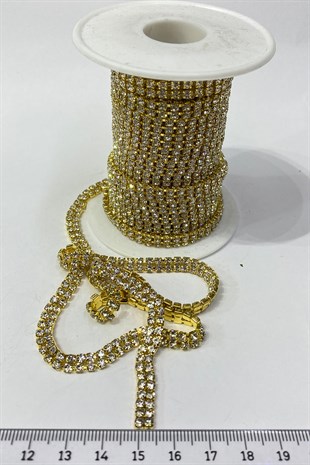 Sık Sıra Taşlı 2 Sıralı Şerit Beyoğlu Taşı