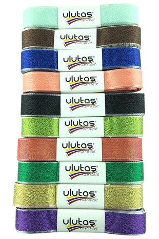 Silvery 2.5 cm 10 m Ribbon