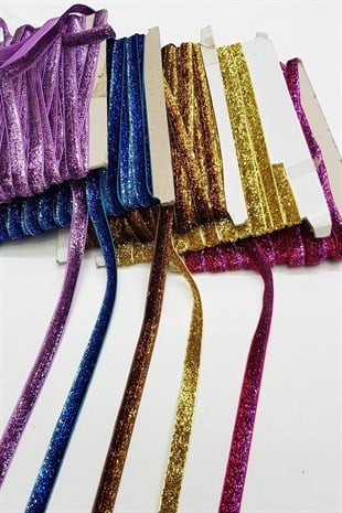 Silvery Velvet Ribbon 1 cm