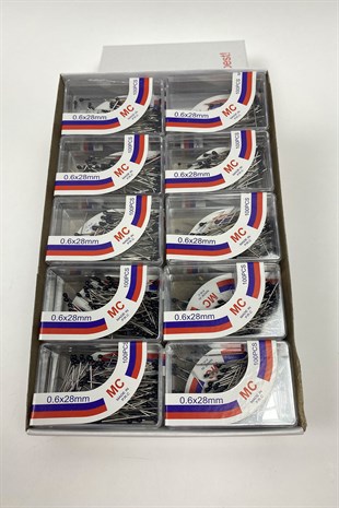 Siyah Başlı Toplu İğne 100 lü 1 Kutu