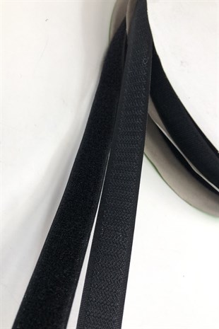 Black Double Sided Velcro 2 cm (1 m)