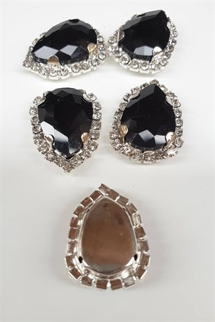 Black Drop Case Strut Stone