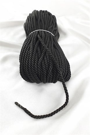 حبل اسود 8 مم