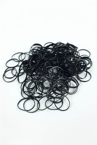 Black Elastic Hair Braid Set