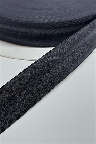 Siyah Lastikli Saç Bandı 1,5cm