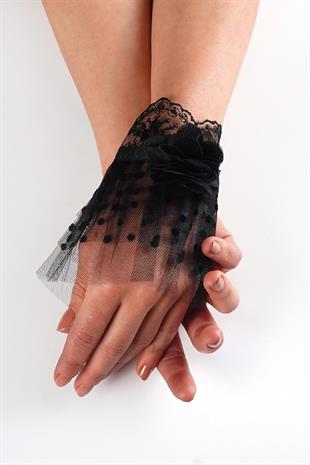 الجملة الأسود رقصة البولكا نقطة سوار الزفاف التبعي