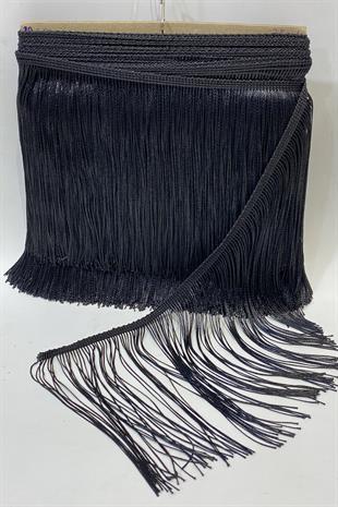 Siyah Saçak Püskül Şerit