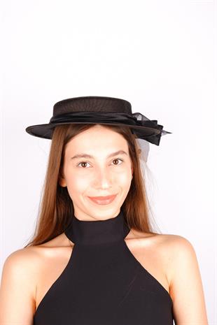 الجملة قبعة الزفاف الفوال الأسود ميلا تول الزفاف التبعي