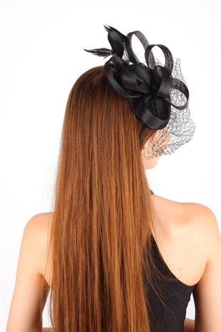 الجملة قبعة الزفاف الفوال الأسود الأمصال الرباط الزفاف التبعي