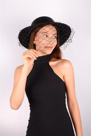 الجملة قبعة الزفاف الفوال الأسود فيرا ملحقات الزفاف تول