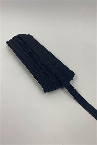 Black Flat Rubber 1.5 cm 10 m